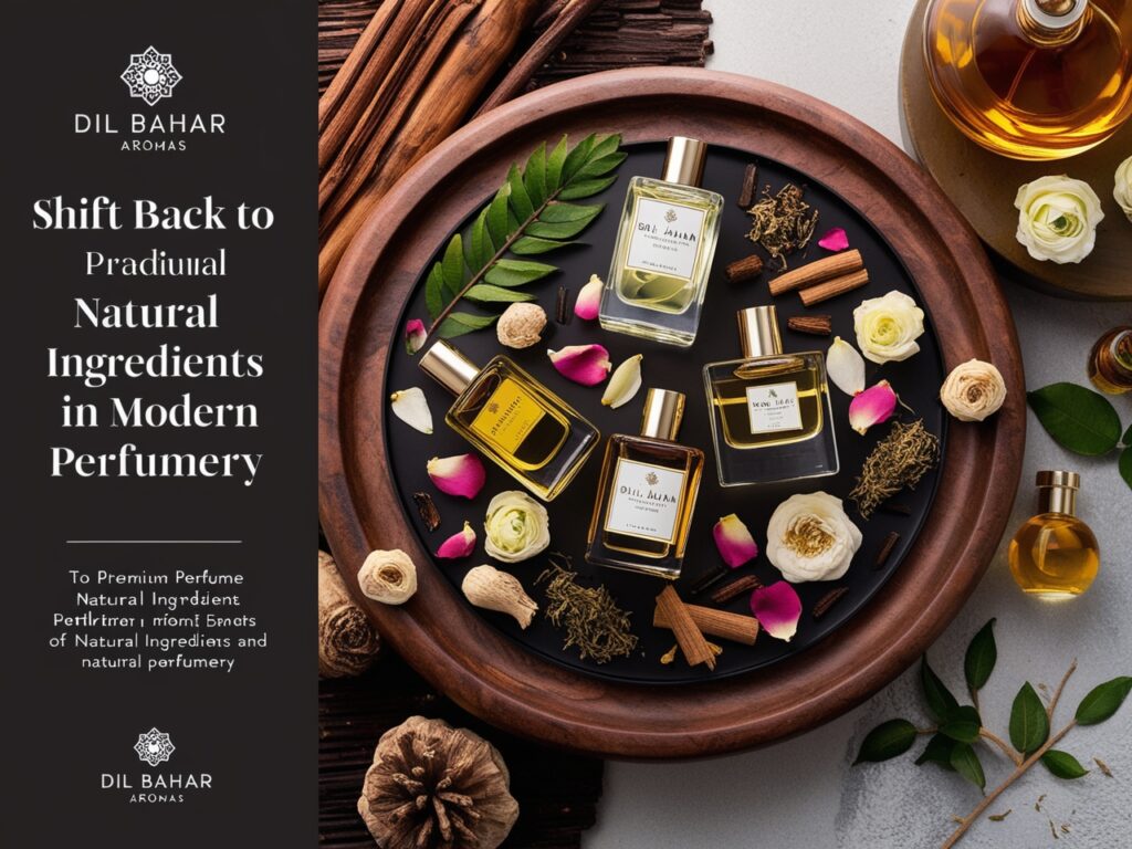 Natural ingredients in perfumery