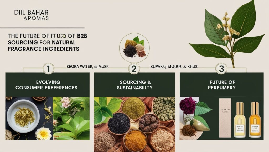 B2B sourcing for natural fragrance ingredients