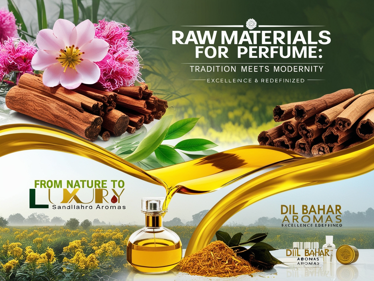 Raw Materials for Perfume